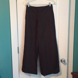 Ann Taylor LOFT Petites Linen Blend Palazzo Pants